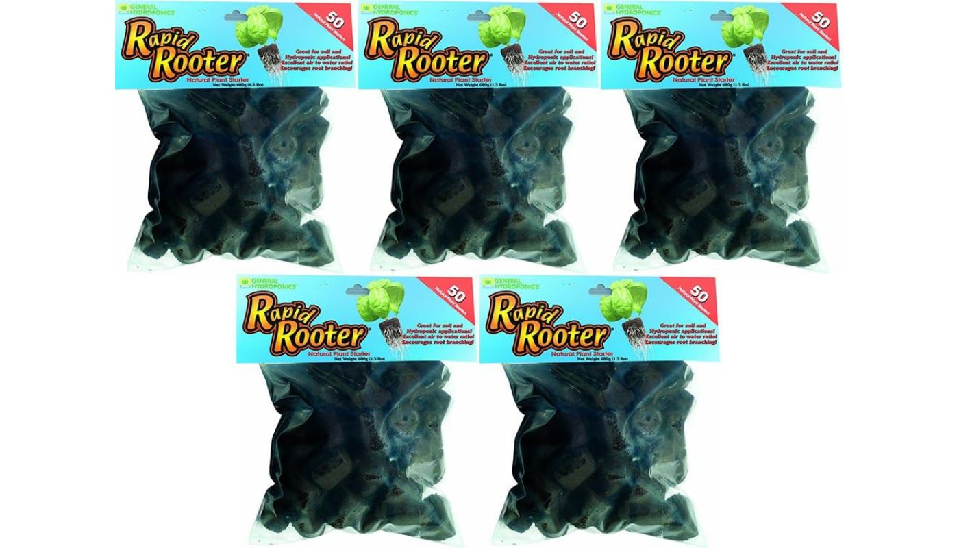 12 Superior General Hydroponics Rapid Rooter Replacement Plugs 50 Count for 2024