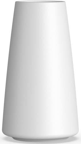 DECORPIA Premium White Ceramic Vase