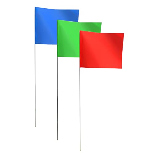 Zozen Marking Flags for Lawn - 100 Pack