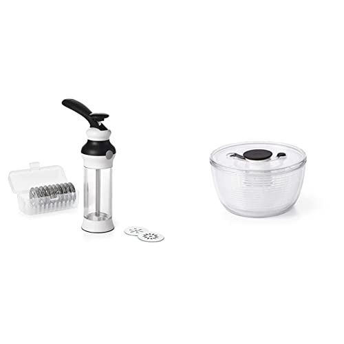 OXO Good Grips Cookie Press Set & Salad Spinner Small