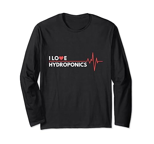 Hydroponics Heartbeat Long Sleeve T-Shirt