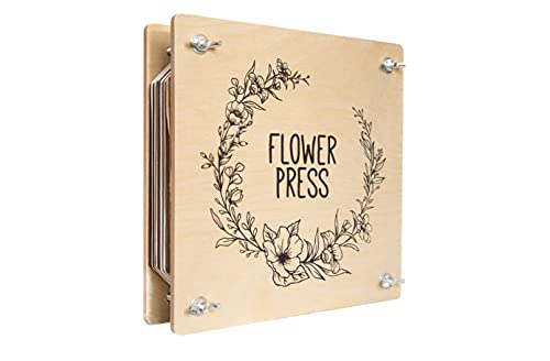 Flower Press Kit - Create Dried Pressed Flowers for Art and Crafts