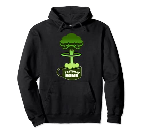 Stay Cozy and Stylish with the Kratom Herb herbal tea Pullover Hoodie