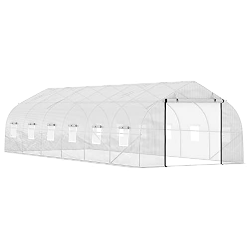 Outsunny Walk-in Greenhouse Tunnel