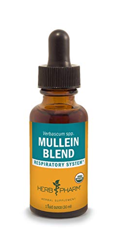 Certified Organic Mullein Blend Liquid Extract - 1 Ounce