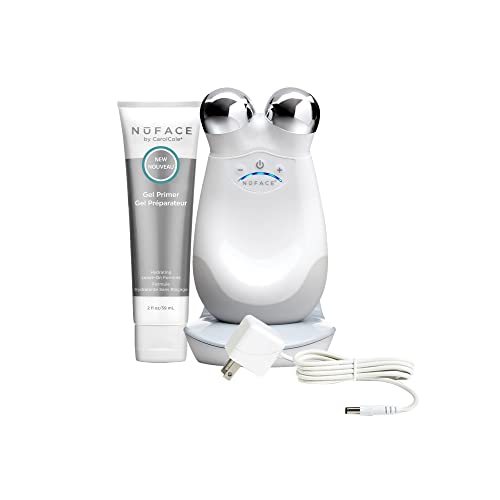 NuFACE Trinity Starter Kit - Facial Toning Device with Hydrating Leave-On Gel Primer