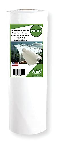 A&A Greenhouse White Plastic Film