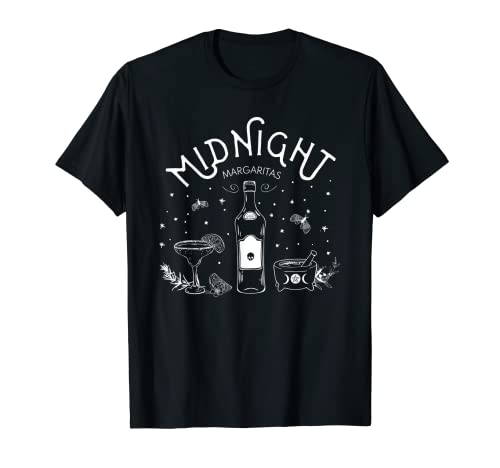 Midnight Margaritas Herbs Magic Halloween T-Shirt
