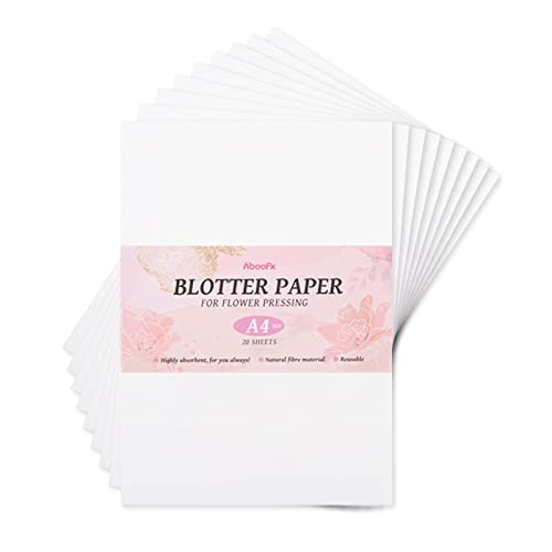 Aboofx Flower Press Blotting Paper (20 Sheets)