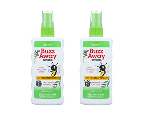 Buzz Away Extreme Insect Repellent - 4 Oz (Pack of 2)