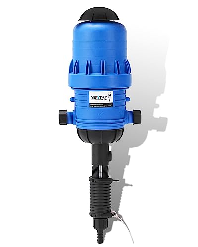NEWTRY Adjustable Fertilizer Injector Water Powered Chemical Liquid Doser Dispenser