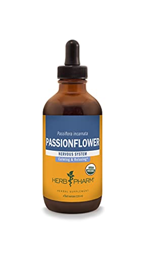 Certified Organic Passionflower Liquid Extract - 4 Fl Oz