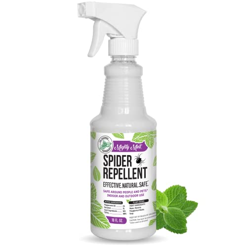 Mighty Mint Spider Repellent - Natural Spray for Spiders and Insects