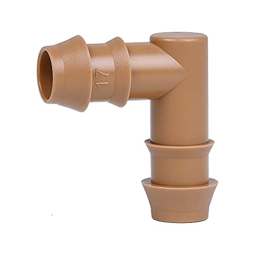 Arfun 20-Pack Drip Irrigation Barbed Elbow Fittings