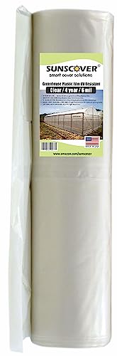Durable Greenhouse Plastic Film Clear Polyethylene 6 mil Cover