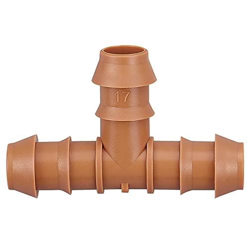 JOYPRO Drip Irrigation Barbed Tee Fittings