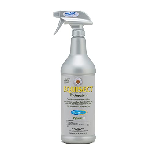 Farnam Equisect Fly Repellent for Horses, Dogs, Cats - Convenient and Effective