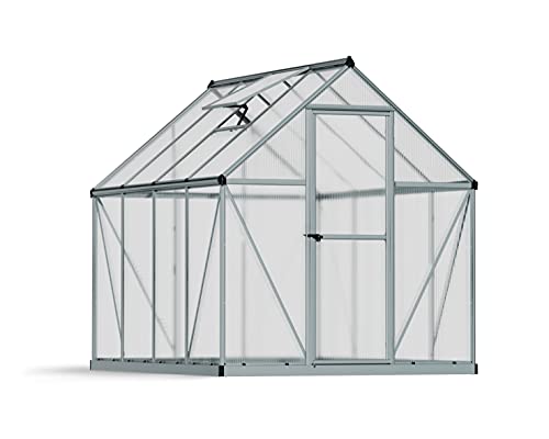 Palram Canopia 6' x 8' Greenhouse Kit - Sturdy, Reliable, and Convenient