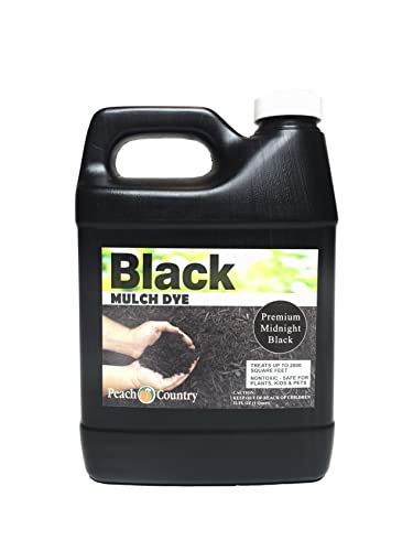 Black Mulch Dye Color Concentrate - 2,800 Sq. Ft.