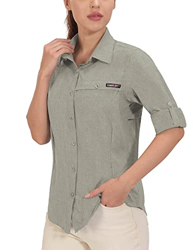 Women's UPF 50+ UV Protection Shirt with Air-Holes Tech