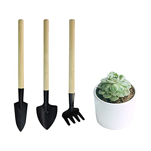 Andiker Mini Gardening Tools, 3pcs Portable Hand Tools Set