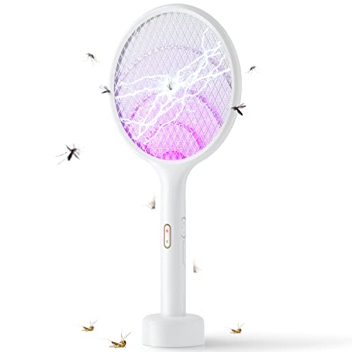 YISSVIC Electric Fly Swatter 4000V Bug Zapper Racket