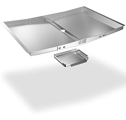 Adjustable Grease Tray for Gas Grills - Stainless Steel Replacement Parts