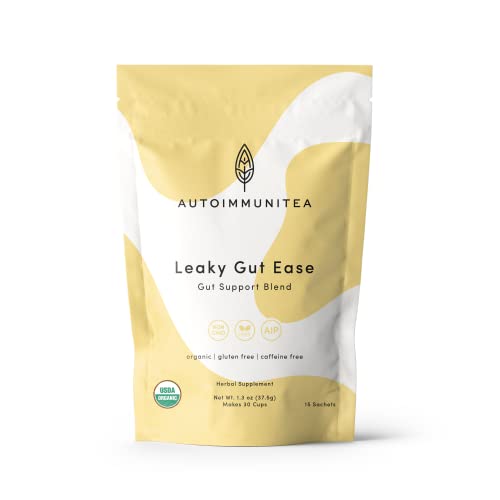 Digestive Tea for Leaky Gut & Stomach Calming Ease Licorice & Marshmallow Root Tea - Organic Chamomile