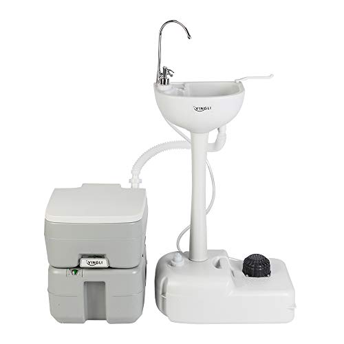Portable Sink and Toilet Combo