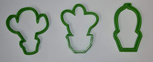 Set of 3 Cactus Cookie Cutters