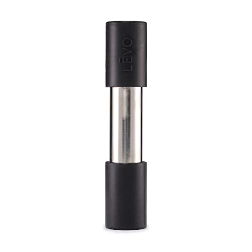 LĒVO Herb Press - Stainless Steel and Silicone Herb Press