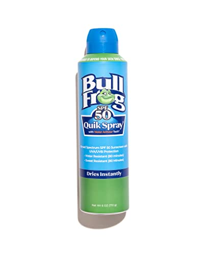 Bullfrog Quik Spray Sunscreen SPF 50