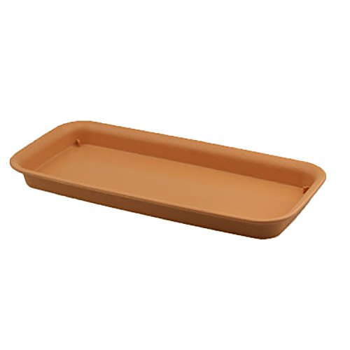 rescozy Plastic Rectangular Planter Tray Flower Pot Saucer