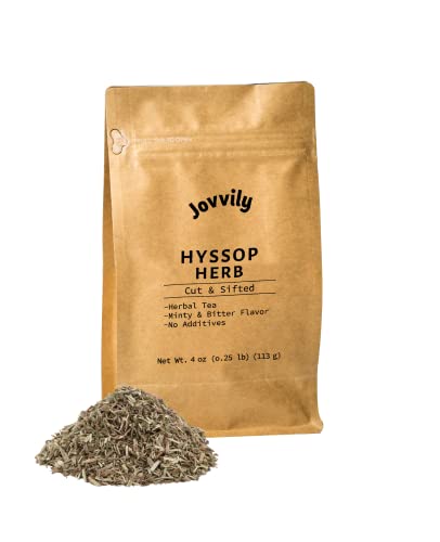 Jovvily Hyssop Herb - 4 oz Herbal Tea