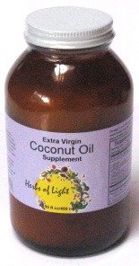 Coconut Oil Herbs of Light - Versatile Liquid