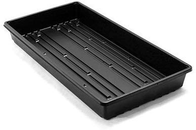 Heavy Duty 1020 Plant Trays (50) - Sturdy and Reusable Trays for Home Gardeners