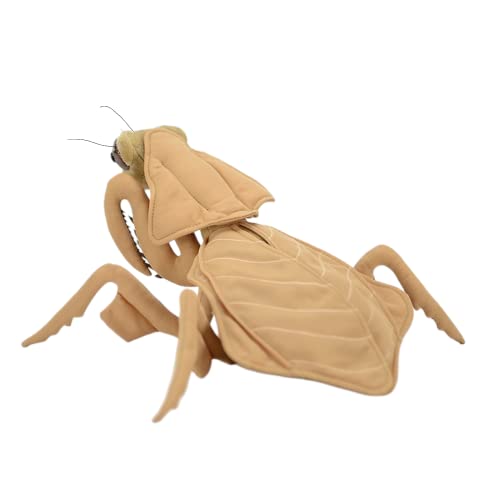 FRANKIEZHOU Dead Leaf Praying Mantis Plush Toy