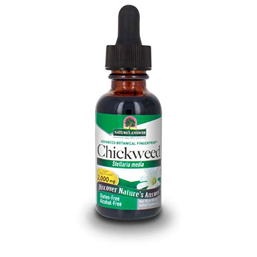 Nature's Answer Chickweed Stelleria Media 2000mg 1oz Extract