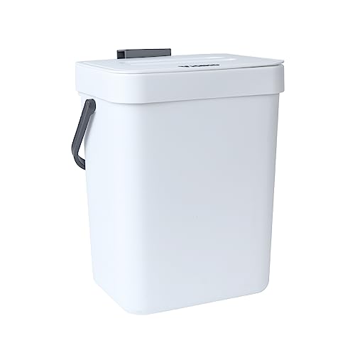 VIGIND Hanging Small Trash Can with Lid