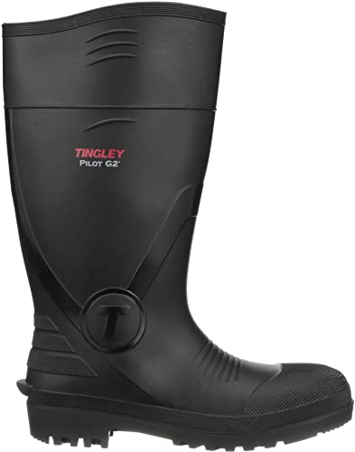 Tingley Pilot G2 31161 Knee Boot, Waterproof, Black