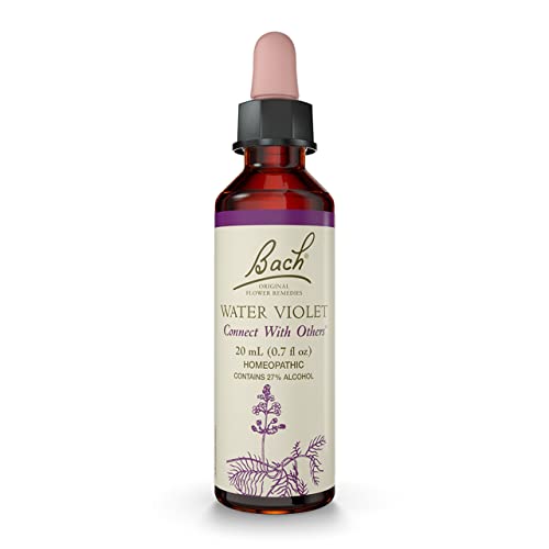 Bach Water Violet Flower Essence for Connecting with Others