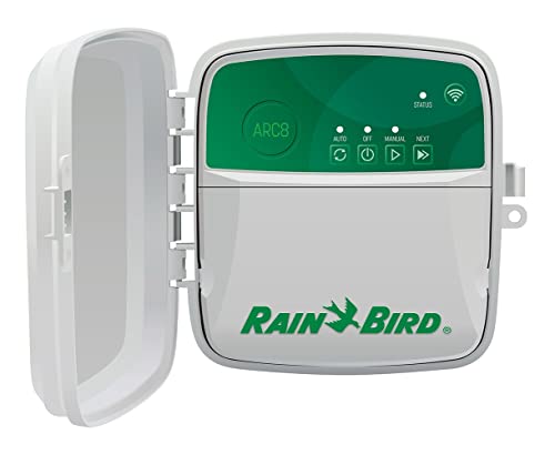 Rain Bird ARC8 Smart Irrigation WiFi Timer/Controller, 8-Zone/Station