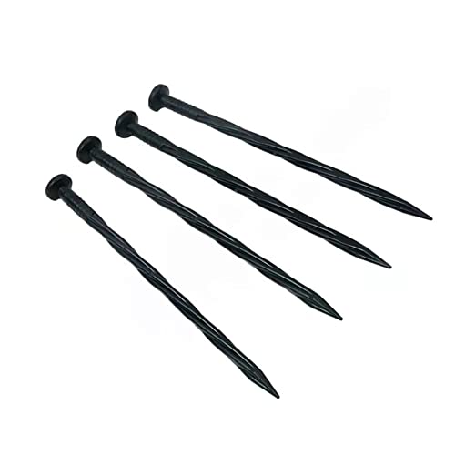 8 Inch Spiral Plastic Landscape Edging Spikes