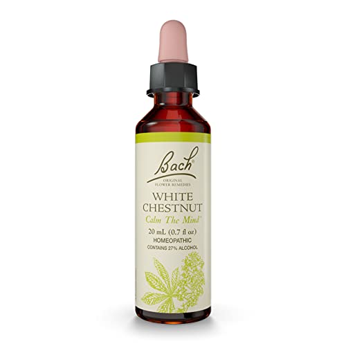 Bach Flower Remedies: White Chestnut for Calming Repetitive Thoughts