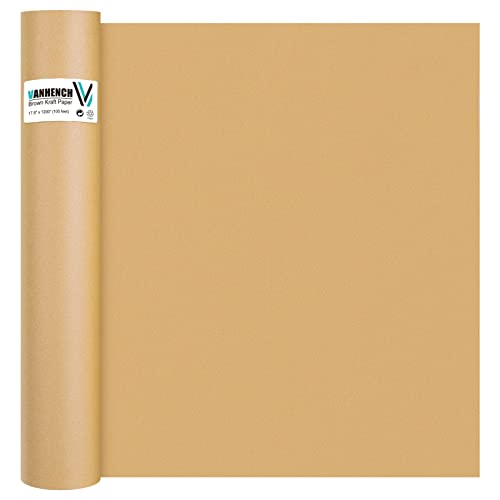 Brown Kraft Paper Roll for Gift Wrapping and Crafts