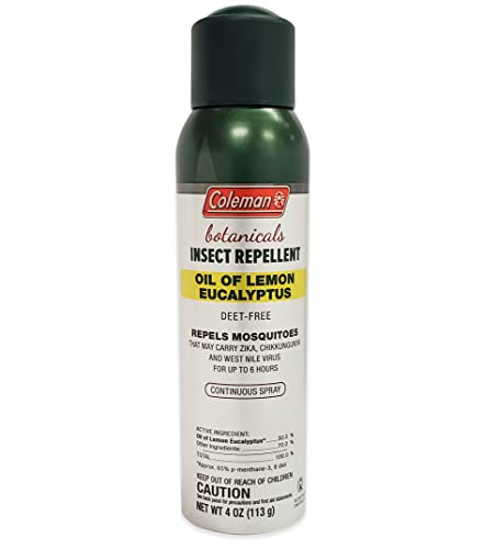 Coleman Botanicals Non-DEET Lemon Eucalyptus Insect Repellent Spray