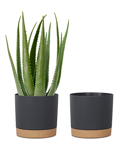 kubvici Plant Pots for Indoor Plants - Sleek and Functional