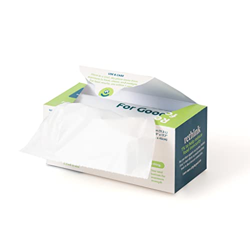 Compostable 3 Gallon Food Scrap Bags - Biodegradable Compost Bin Liner - Extra Strong