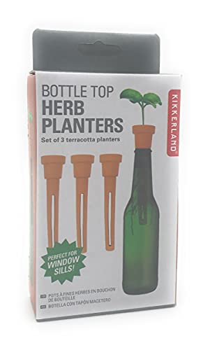 Herb Planters Bottle Top