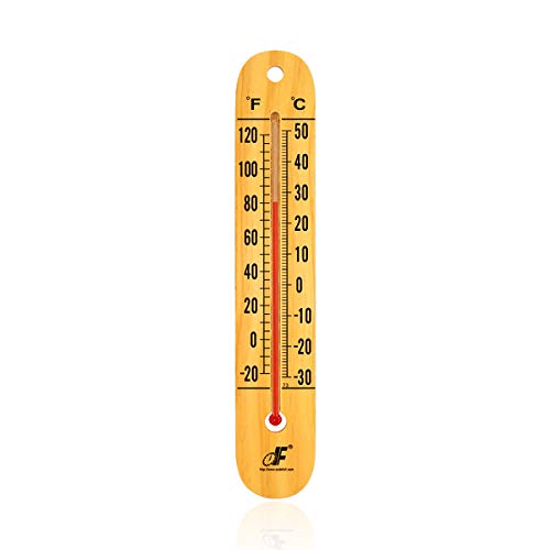 defull Extra Large Wood Thermometer
